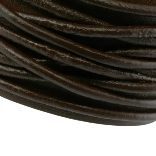 SilberDream Lederarmband dunkelbraun Herren Leder Armband LAP010B