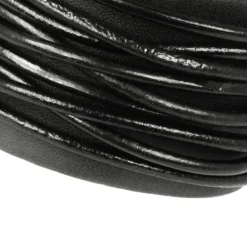 SilberDream Lederarmband schwarz Herren Leder Armband LAP010S