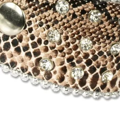 SilberDream Lederarmband braun Zirkonia Damen Leder Armband LAP229B