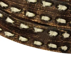 SilberDream Lederarmband Jeansstyle braun grau Leder Armband LAP511B