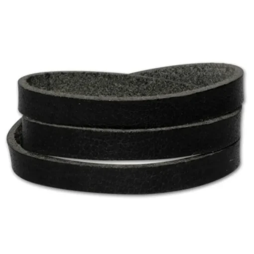 SilberDream Lederarmband schwarz Herren Leder Armband LA2219