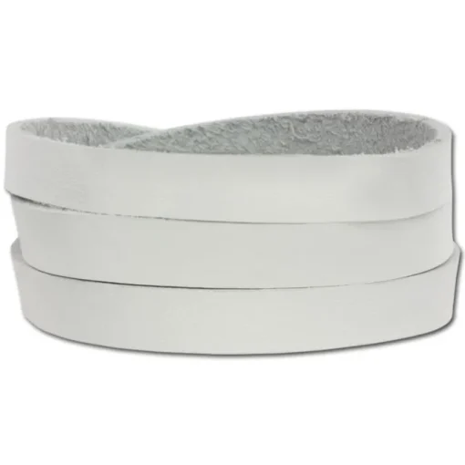 SilberDream Lederarmband weiß Wickelarmband Magnetverschluß LAP561W