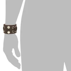 SilberDream Lederarmband braun-antik Herren Kordel-Leder Armband LA5353B