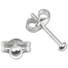 SilberDream mini-Ohrstecker Halbkugel 2,5mm Silber 925 Ohrring SDO5552
