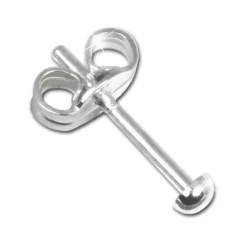 SilberDream mini-Ohrstecker Halbkugel 2,5mm Silber 925 Ohrring SDO5552