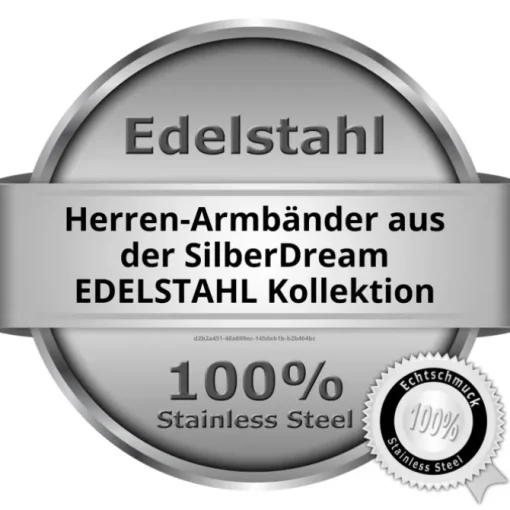SilberDream Nieten-Lederarmband Wickeloptik dunkelbraun Damen Leder Band LAP088N