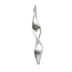 SilberDream Ohrhänger Design gedreht 925 Sterling Silber Damen Ohrringe SDO6716J