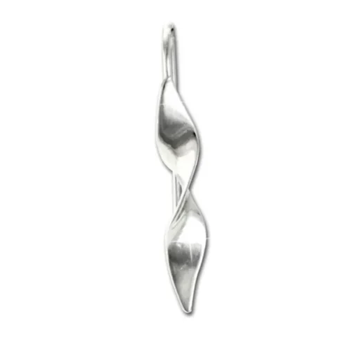 SilberDream Ohrhänger Design gedreht 925 Sterling Silber Damen Ohrringe SDO6716J