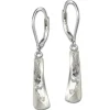 SilberDream Ohrhänger 3D-Rechteck 925 Sterling Silber Damen Ohrring SDO4342J