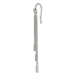 SilberDream Ohrhänger 3er Kettchen 925 Sterling Silber Damen Ohrringe SDO6706J
