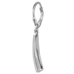 SilberDream Ohrhänger Fantasie Zirkonia weiß 925 Sterling Silber Damen SDO4372W