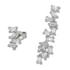 SilberDream Ohrhänger Glamour Zirkonia 925 Sterling Silber Damen Ohrring GSO466W