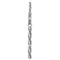 SilberDream Ohrhänger Glamour Zirkonia grau 925er Silber Damen SDO467K
