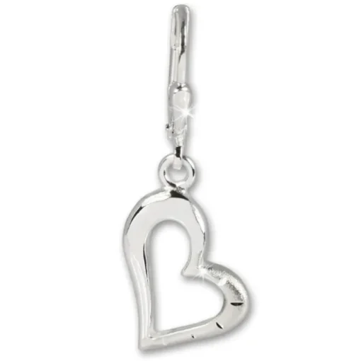 SilberDream Ohrhänger Herz Ohrring 925 Sterling Silber SDO504