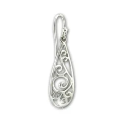 SilberDream Ohrhänger Ornament 925 Sterling Silber Damen Ohrringe SDO6718J