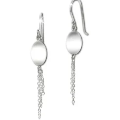 SilberDream Ohrhänger Oval 925er Sterling Silber Damen Ohrring SDO8806J