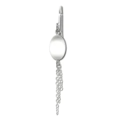 SilberDream Ohrhänger Oval 925er Sterling Silber Damen Ohrring SDO8806J