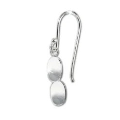 SilberDream Ohrhänger Ovale 925er Sterling Silber Damen Ohrring SDO8808J