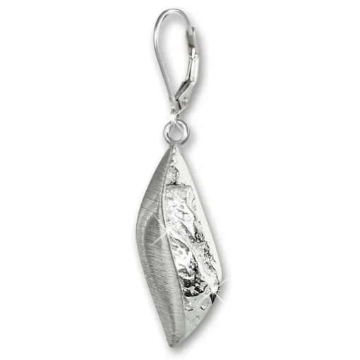 SilberDream Ohrhänger Rhombus 925 Sterling Silber Damen Ohrring SDO4341J