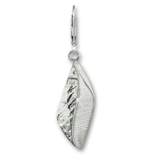 SilberDream Ohrhänger Rhombus 925 Sterling Silber Damen Ohrring SDO4341J