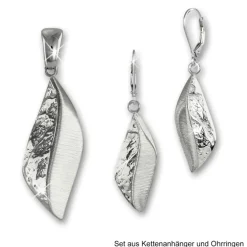 SilberDream Ohrhänger Rhombus 925 Sterling Silber Damen Ohrring SDO4341J