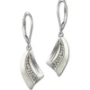SilberDream Ohrhänger Segel Zirkonia 925er Sterling Silber Damen SDO4335W