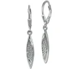 SilberDream Ohrhänger Ship Zirkonia weiß 925 Sterling Silber Damen SDO4385W