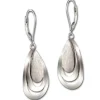 SilberDream Ohrhänger Tränen 925 Sterling Silber Damen Ohrring SDO4349J