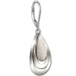 SilberDream Ohrhänger Tränen 925 Sterling Silber Damen Ohrring SDO4349J