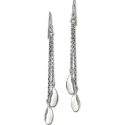 SilberDream Ohrhänger Tropfen 925 Sterling Silber Damen Ohrringe SDO6705J