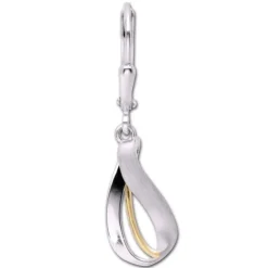 SilberDream Ohrhänger Tropfen 925er Silber Damen SDO4390T