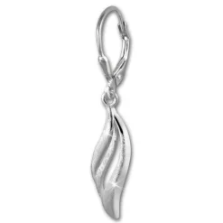 SilberDream Ohrhänger Welle 925 Sterling Silber Ohrring SDO4282J