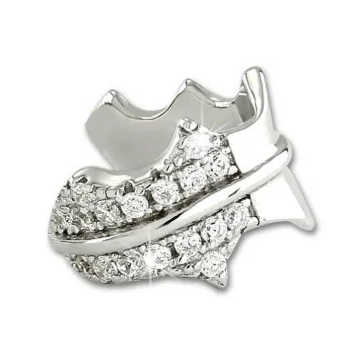 SilberDream Ohrklemme Blatt Zirkonia Ear Cuff Ohrringe 925 Silber GSO504W