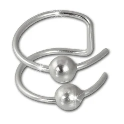 SilberDream Ohrklemme Kugeln Ear Cuff 925 Sterling Silber Fake Piercing SDO8875J