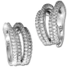 SilberDream Ohrklemme Line Zirkonia Ear Cuff Ohrringe 925 Silber GSO469W