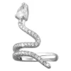 SilberDream Ohrklemme Schlange Zirkonia Ear Cuff Ohrring 925 Silber GSO470R