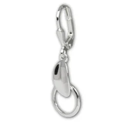 SilberDream Ohrring Blättchen 925er Silber Ohrhänger SDO549