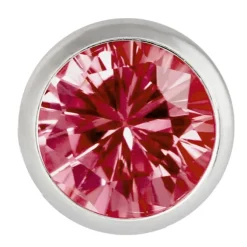 SilberDream Ohrring Zirkonia rubinrot 5mm 925 Silber Ohrstecker SDO5535P