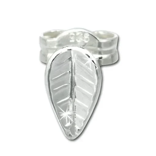 SilberDream Ohrringe Blatt 925 Sterling Silber Ohrstecker SDO534