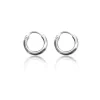 SilberDream Ohrringe Creole glanz klein 10mm 925 Silber Creolen SDO8711