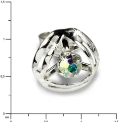 SilberDream Ohrringe Design Zirkonia kristall 925 Silber SDO528F