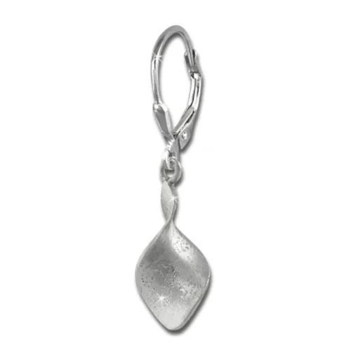 SilberDream Ohrringe Diamont Cut 925 Silber Damen Ohrhänger SDO351M