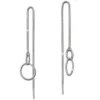 SilberDream Ohrringe Durchzieher Ringe 925er Silber SDO5692