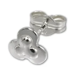 SilberDream Ohrringe Flower 925er Silber Ohrstecker SDO537