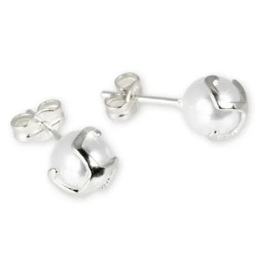 SilberDream Ohrringe Perle 925 Sterling Silber Ohrstecker SDO509