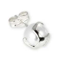SilberDream Ohrringe Perle 925 Sterling Silber Ohrstecker SDO509