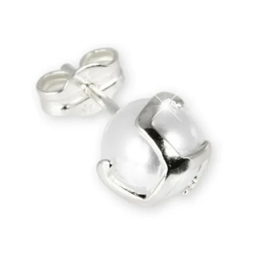 SilberDream Ohrringe Perle 925 Sterling Silber Ohrstecker SDO509