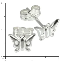SilberDream Ohrringe Schmetterling 925er Silber Ohrstecker SDO516