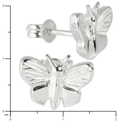 SilberDream Ohrringe Schmetterling 925 Silber Ohrstecker SDO510