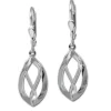 SilberDream Ohrringe Spirale klein 925 Silber Damen Ohrhänger SDO344